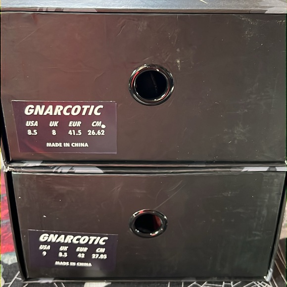 DS GNARCOTIC SB DUNK LOW BUTTERFLY EFFECT BLACK/ORANGE LIL GNAR MONARCH 6 6.5 10 - Picture 14 of 16